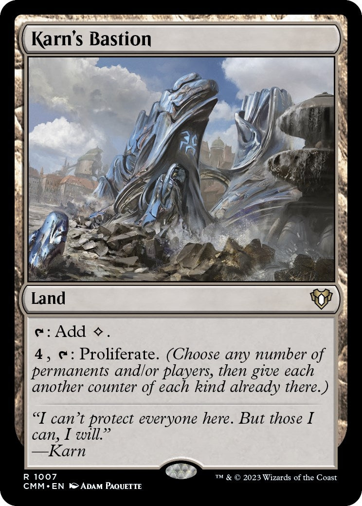 Karn’s Bastion (1007) [CMM] - MTG Single