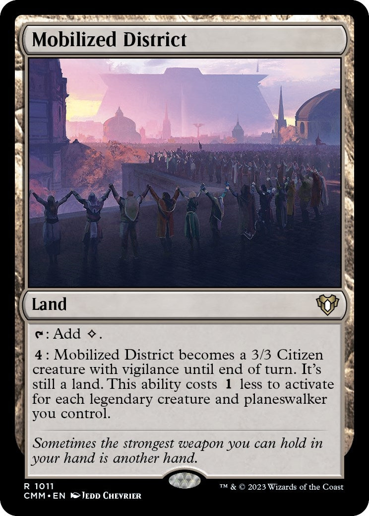 Mobilized District (1011) [CMM] - MTG Single
