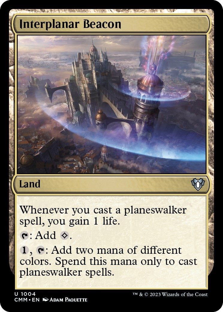 Interplanar Beacon (1004) [CMM] - MTG Single