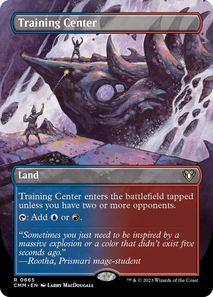 Training Center (Borderless) (665) [CMM] - MTG Single