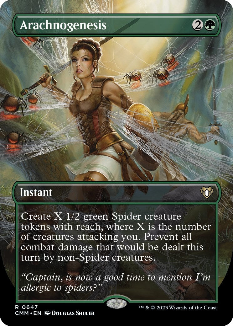 Arachnogenesis (Borderless) (647) [CMM] - MTG Single