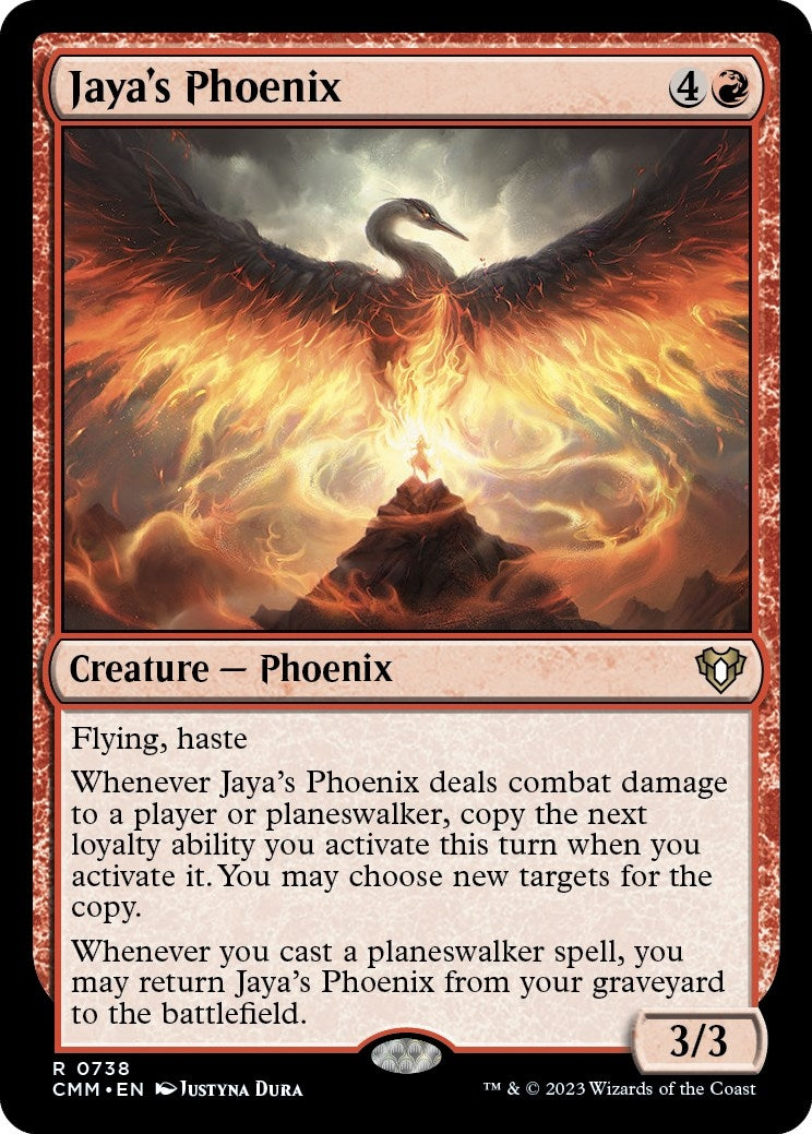 Jaya’s Phoenix (738) [CMM] - MTG Single