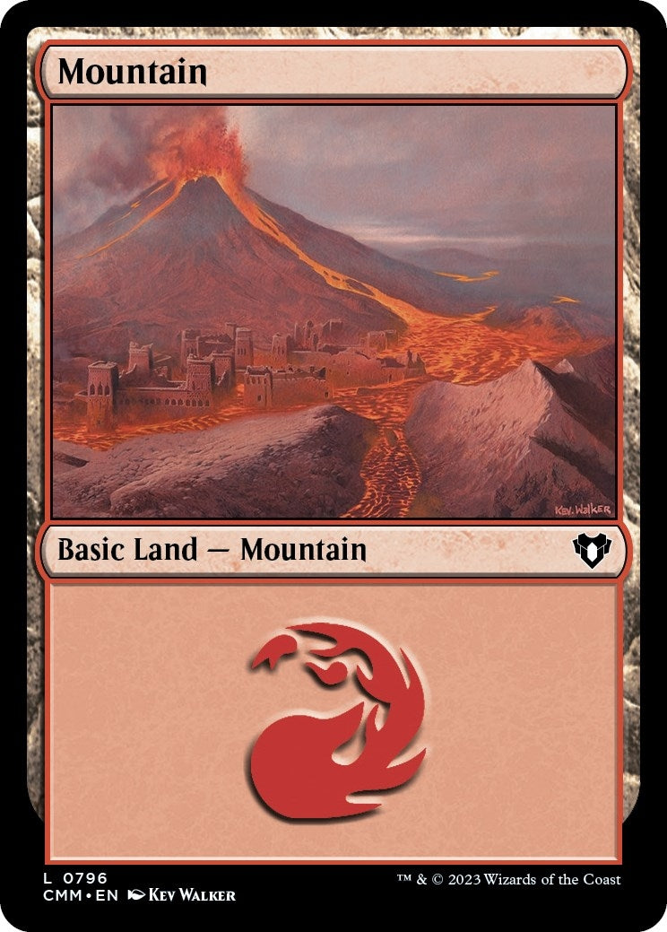 Mountain (0796) (796) [CMM] - MTG Single