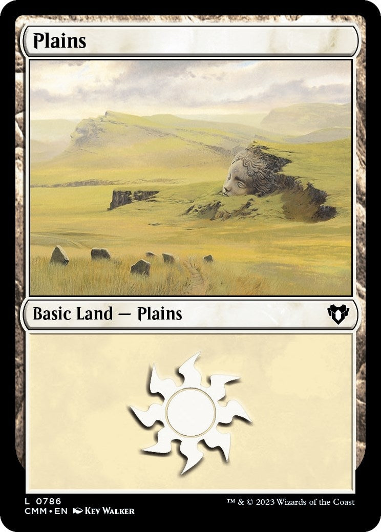 Plains (0786) (786) [CMM] - MTG Single