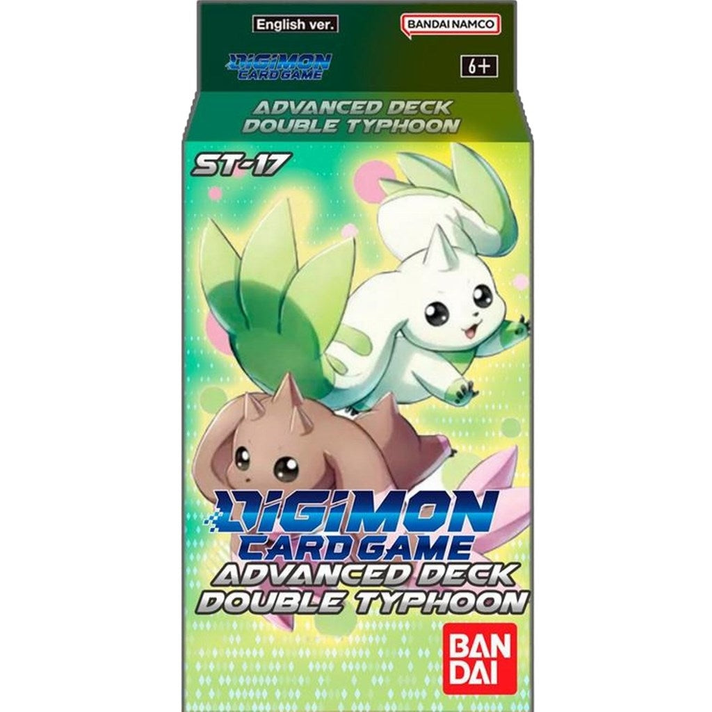 Double Typhoon Advanced Starter Deck [ST-17] - Digimon Card Game Sealed