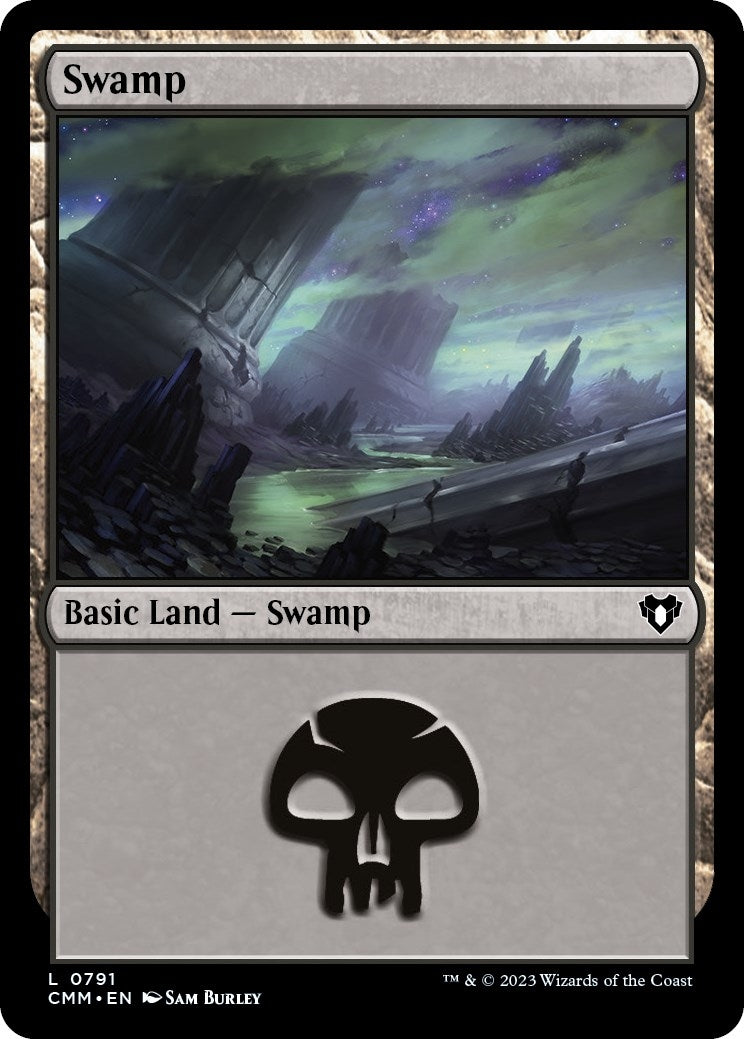 Swamp (0791) (791) [CMM] - MTG Single