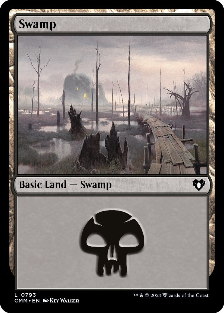 Swamp (0793) (793) [CMM] - MTG Single