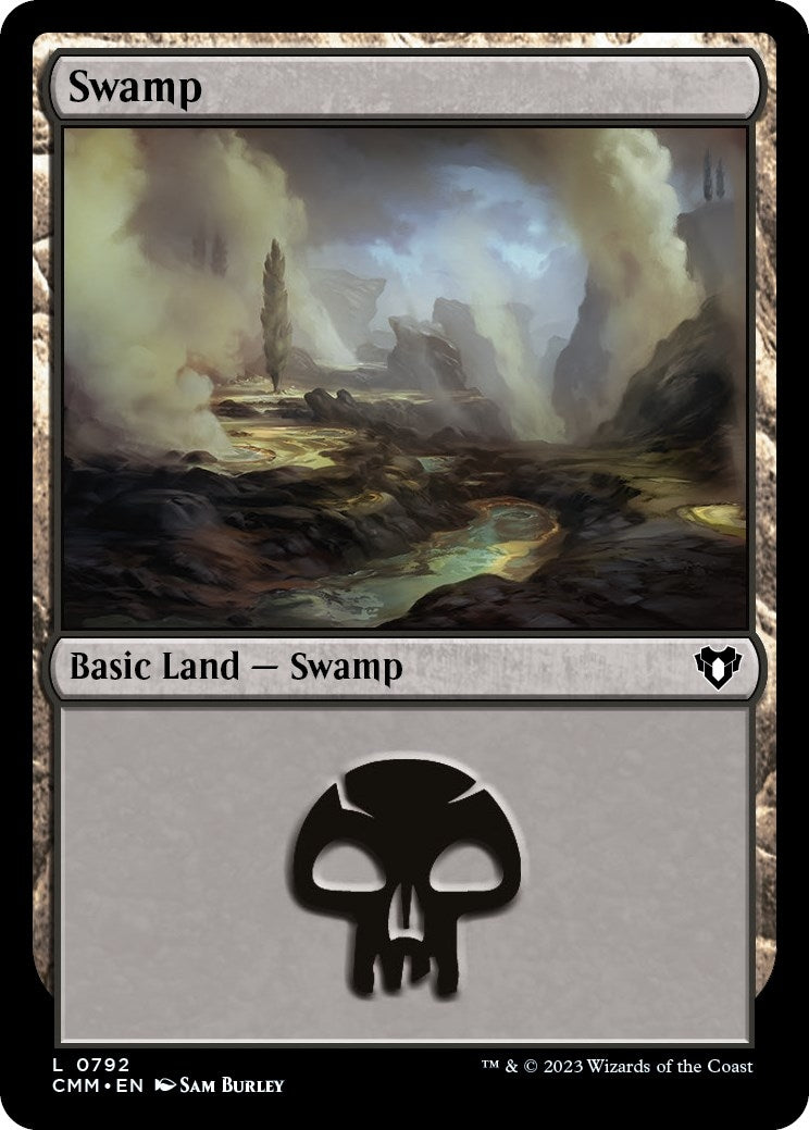 Swamp (0792) (792) [CMM] - MTG Single