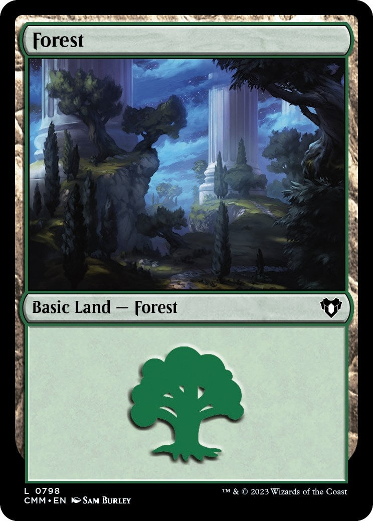 Forest (0798) (798) [CMM] - MTG Single