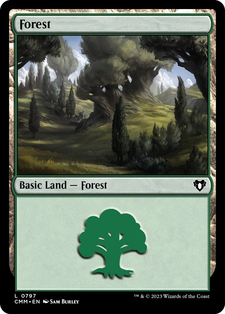 Forest (0797) (797) [CMM] - MTG Single