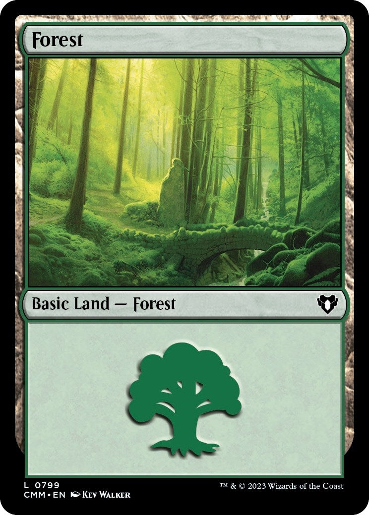 Forest (0799) (799) [CMM] - MTG Single