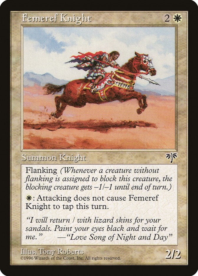 Femeref Knight [MIR] - MTG Single