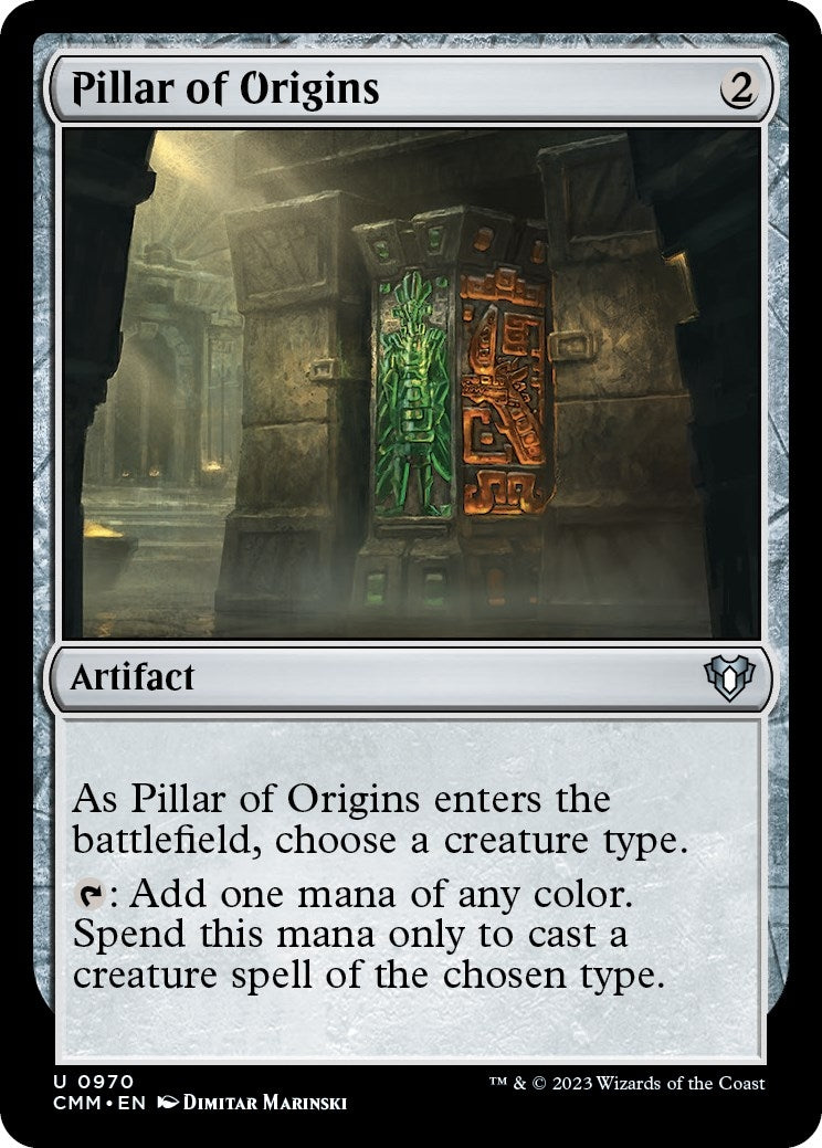 Pillar of Origins (970) [CMM] - MTG Single