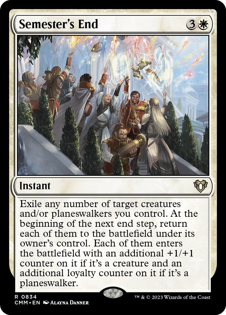Semester’s End (834) [CMM] - MTG Single