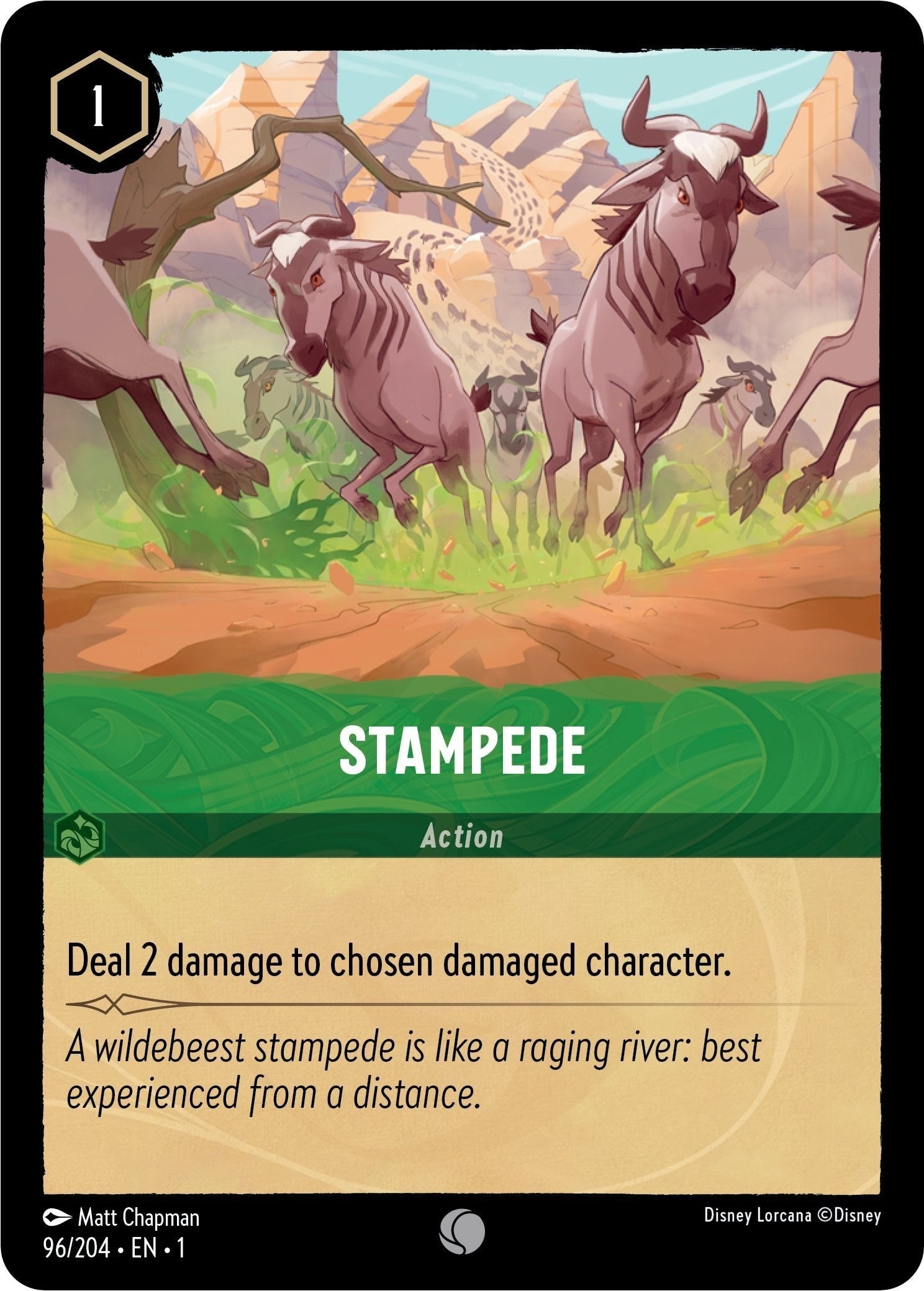 Stampede (96) (1) - Disney Lorcana Single