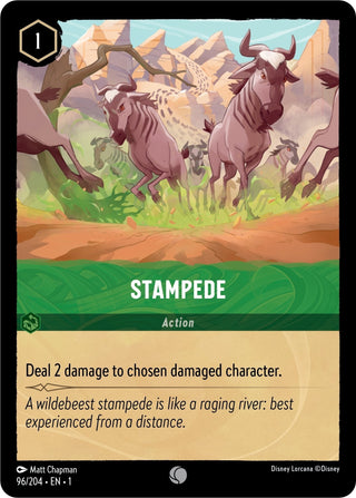 Stampede (96) (1) - Disney Lorcana Single