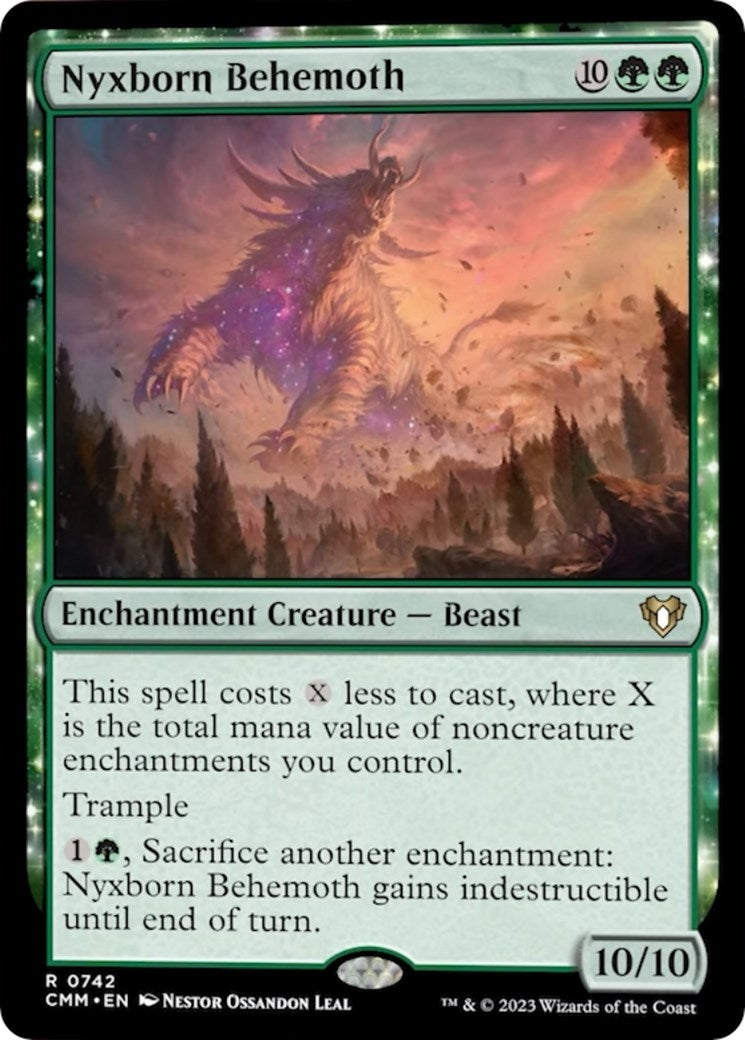 Nyxborn Behemoth (742) [CMM] - MTG Single
