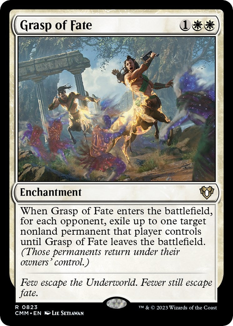 Grasp of Fate (823) [CMM] - MTG Single