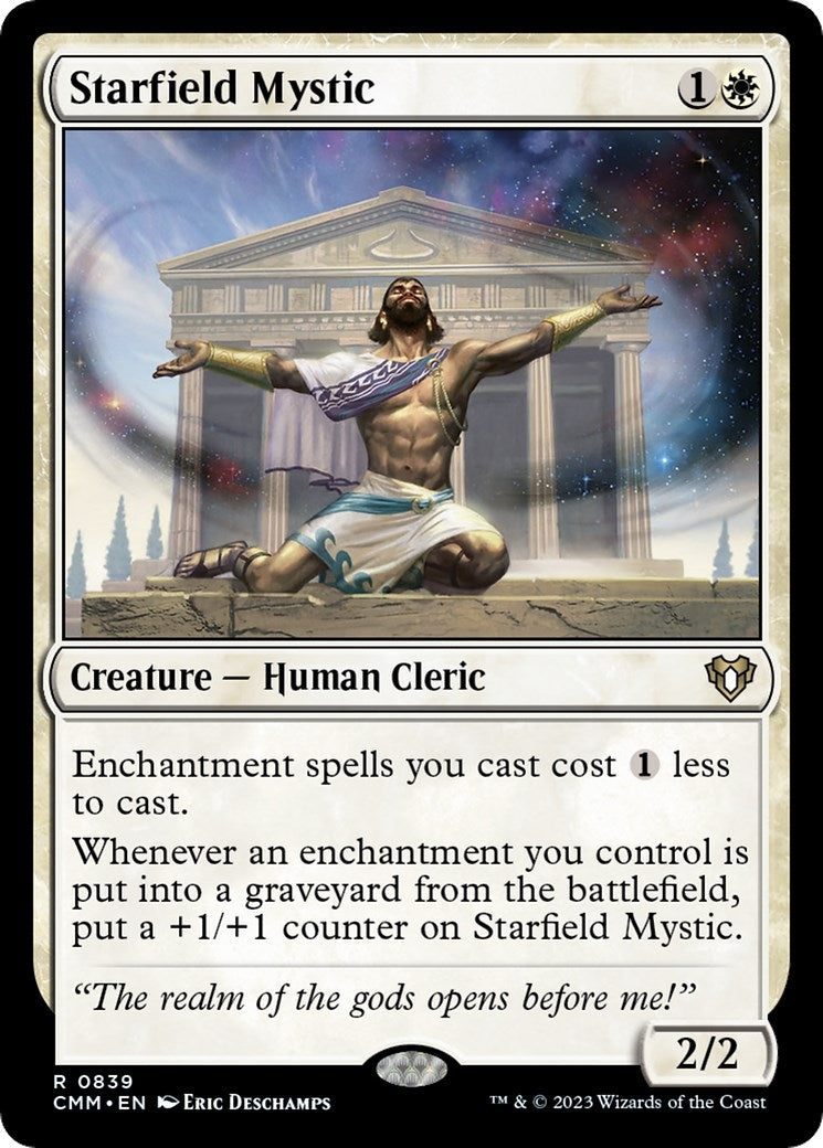 Starfield Mystic (839) [CMM] - MTG Single