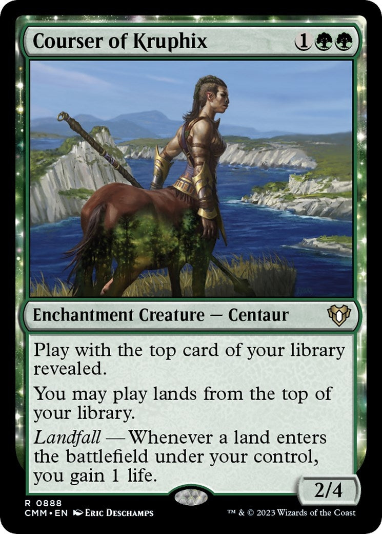 Courser of Kruphix (888) [CMM] - MTG Single