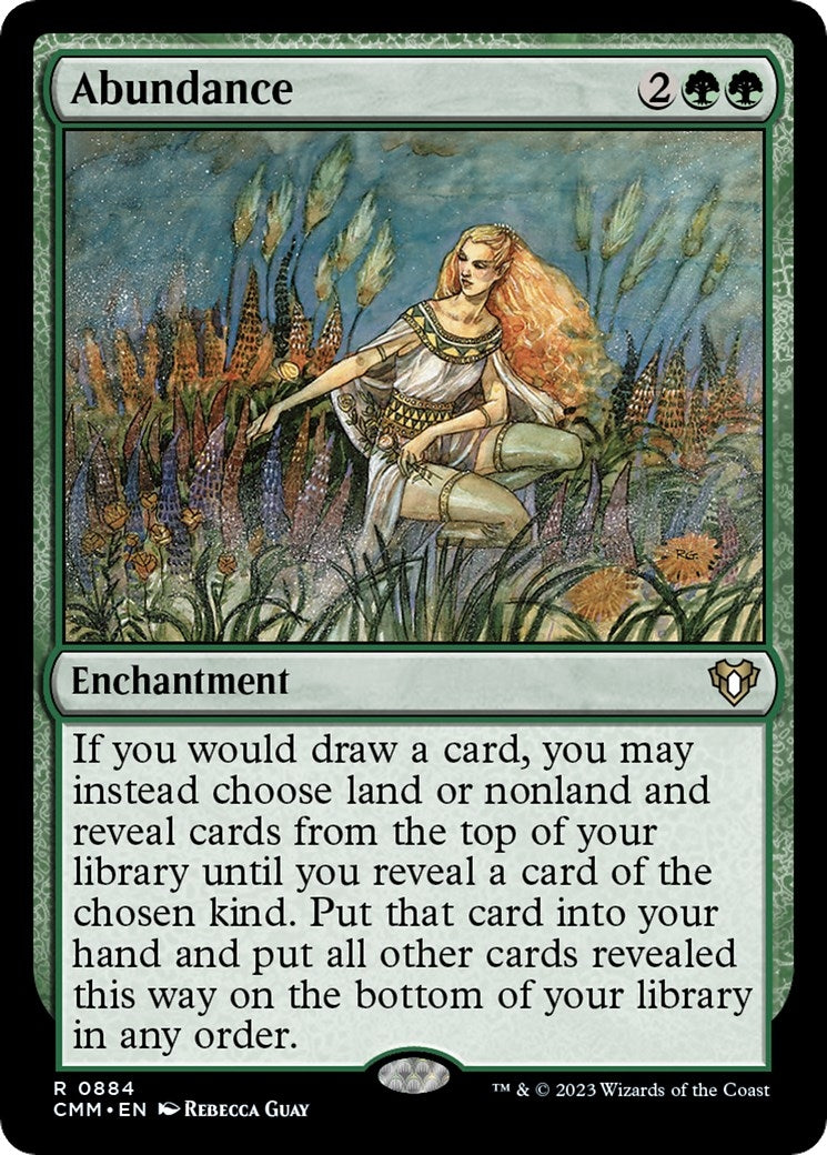 Abundance (884) [CMM] - MTG Single
