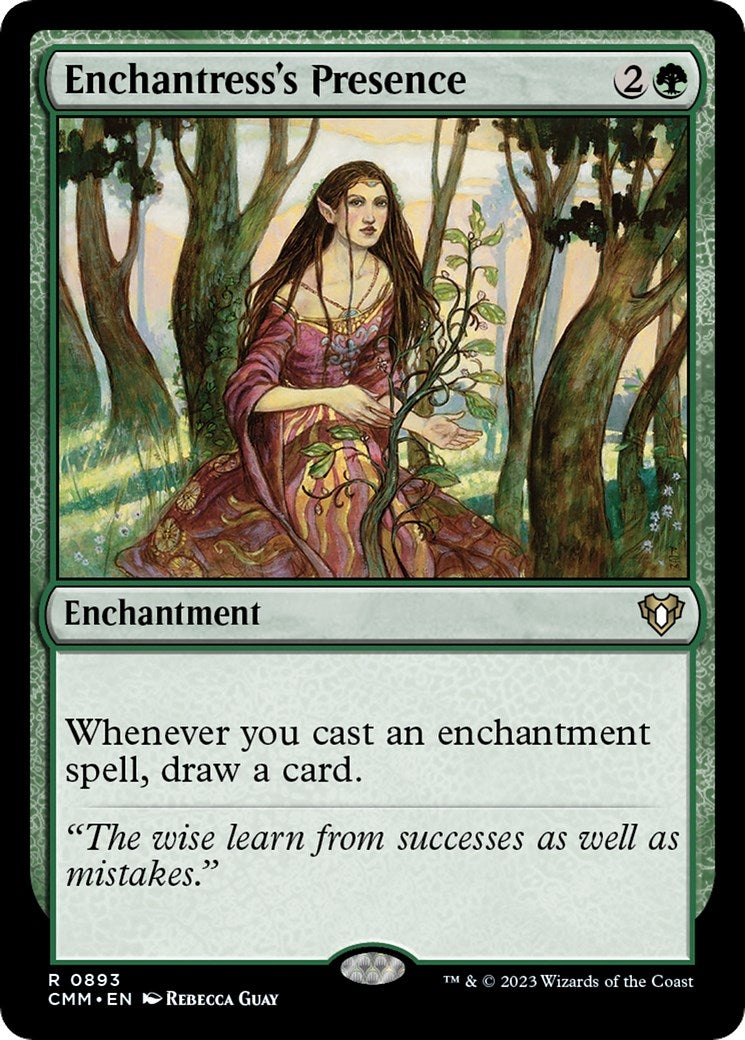 Enchantress’s Presence (893) [CMM] - MTG Single