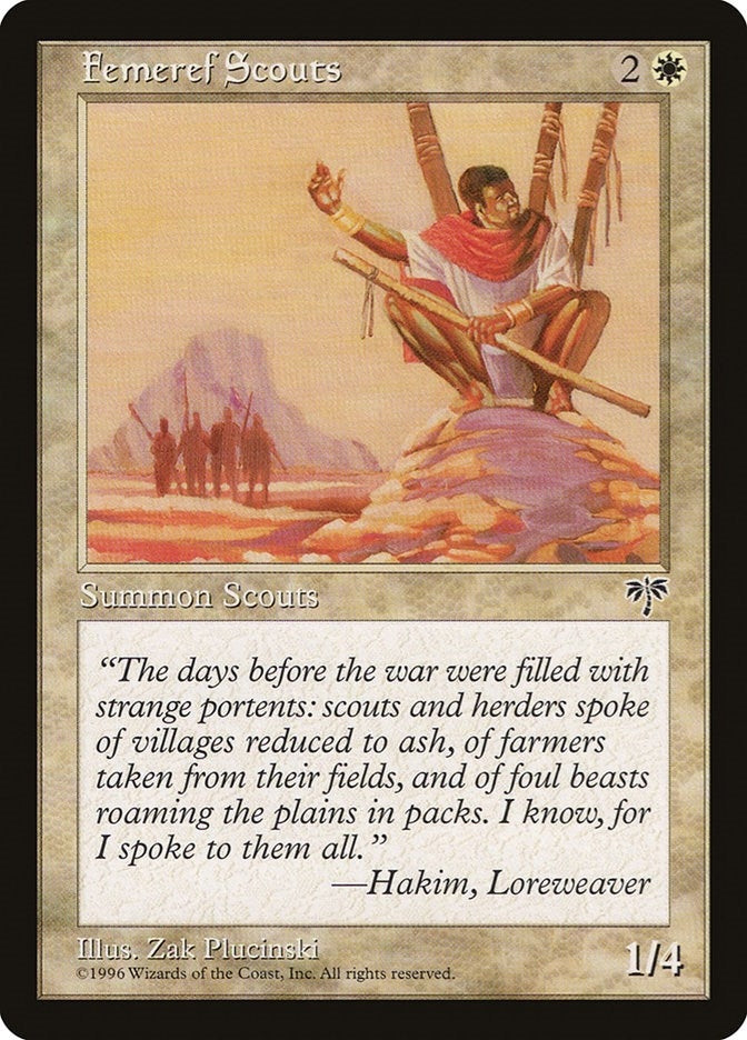Femeref Scouts [MIR] - MTG Single