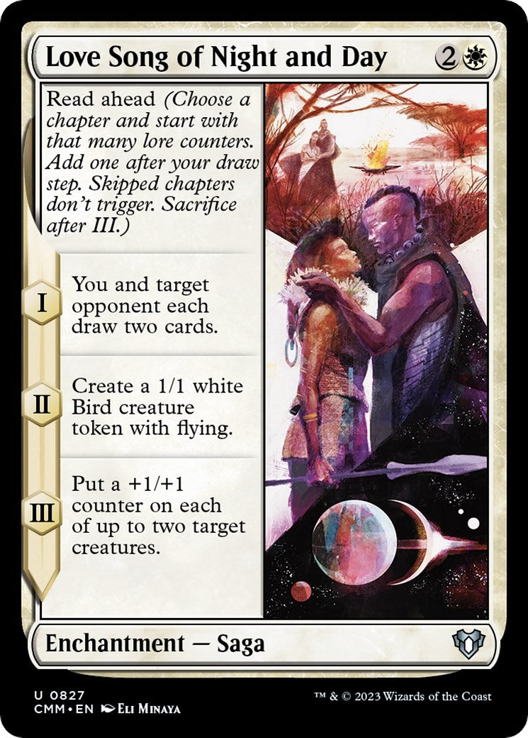 Love Song of Night and Day (827) [CMM] - MTG Single