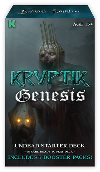 Genesis Kickstarter Undead Starter Deck [KPT] - Kryptik TCG Sealed