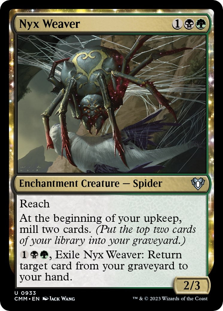 Nyx Weaver (933) [CMM] - MTG Single