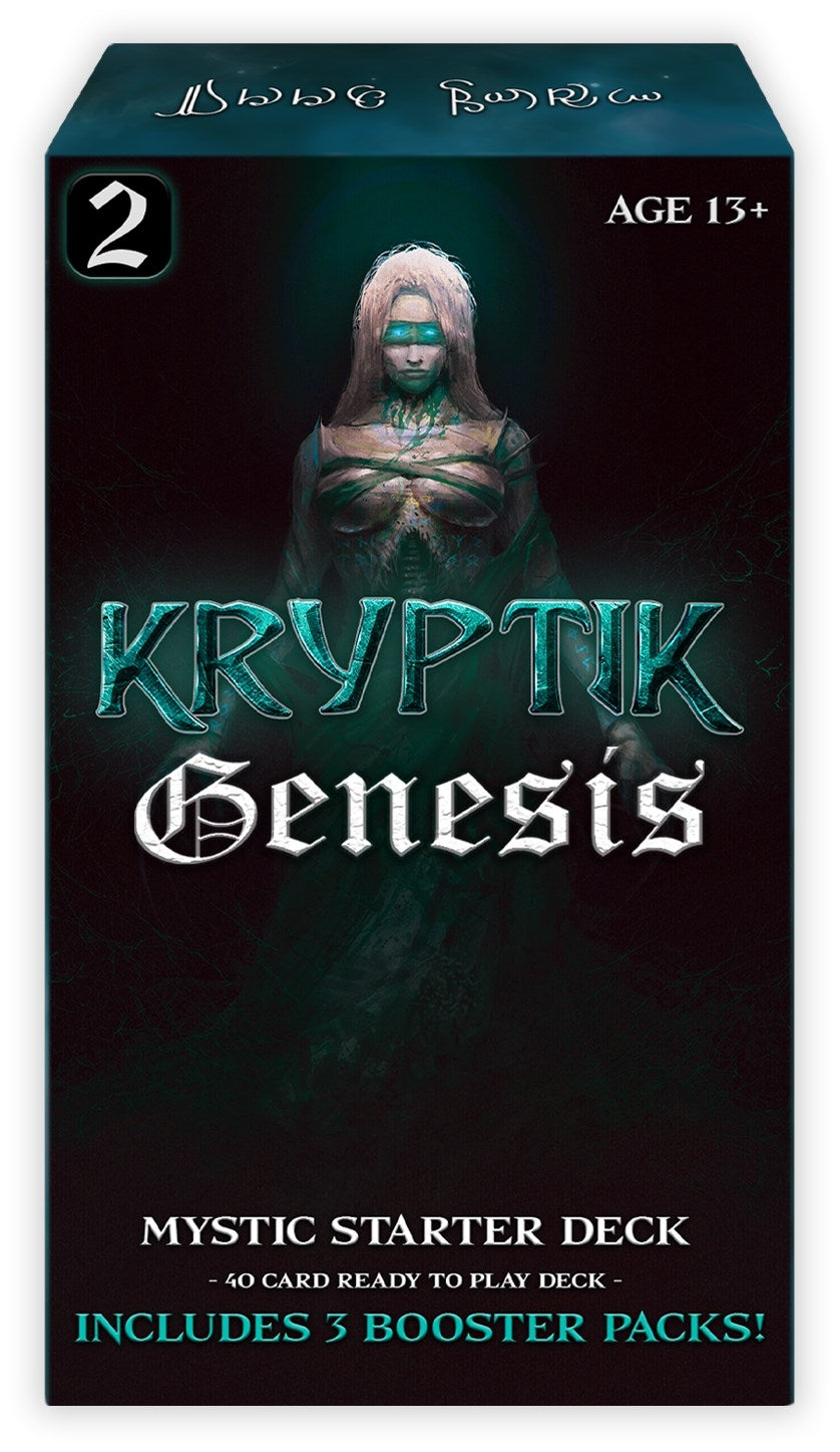 Genesis Wave 2 Mystic Starter Deck - Kryptik TCG Sealed