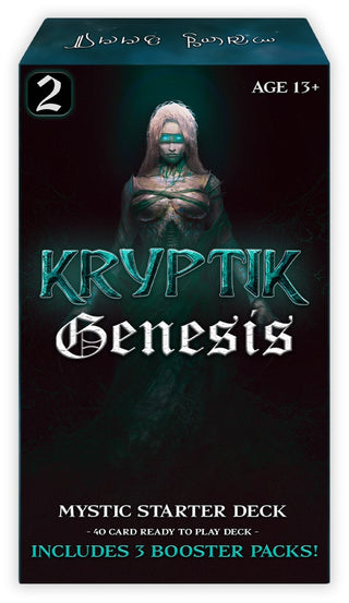 Genesis Wave 2 Mystic Starter Deck - Kryptik TCG Sealed