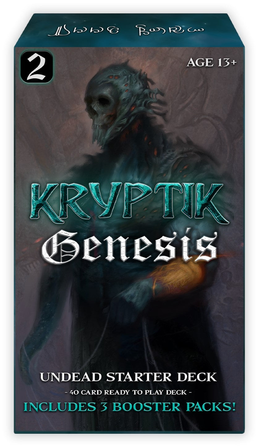 Genesis Wave 2 Undead Starter Deck - Kryptik TCG Sealed