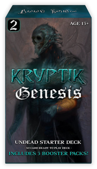 Genesis Wave 2 Undead Starter Deck - Kryptik TCG Sealed