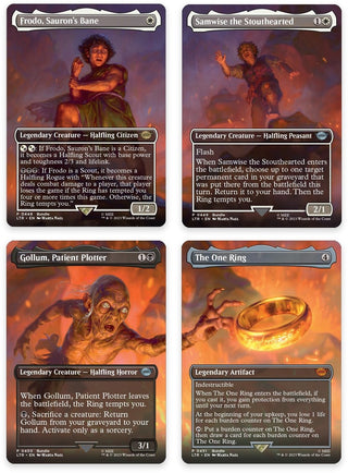 Mount Doom Scene [Set of 4] (448) [LTR] - MTG Single