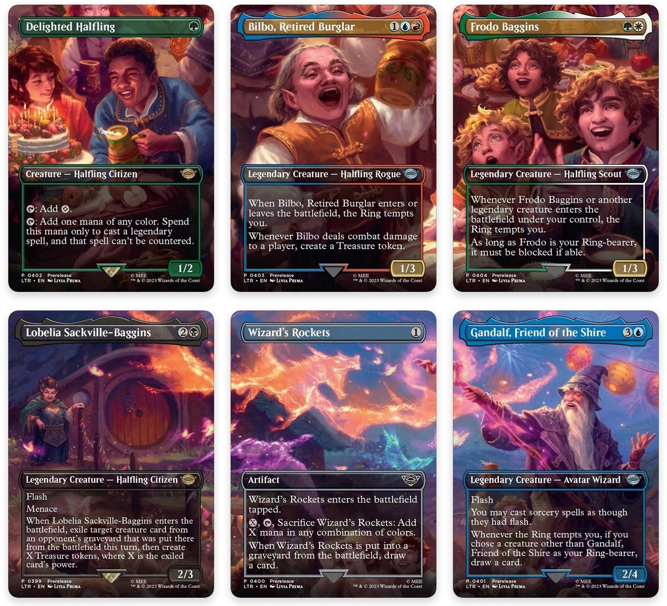 Bilbo’s Birthday Party Scene [Set of 6] (399) [LTR] - MTG Single