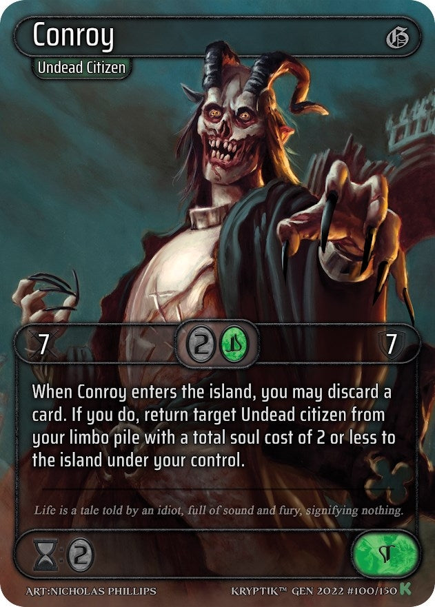 Conroy (100) [KPT] - Kryptik TCG Single