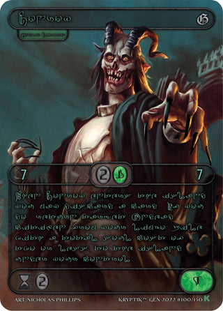 Conroy (Green Kryptik Language) (100) [KPT] - Kryptik TCG Single