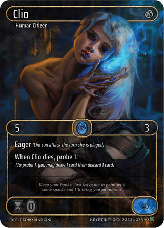 Clio (Box Topper) (27) [KPT] - Kryptik TCG Single