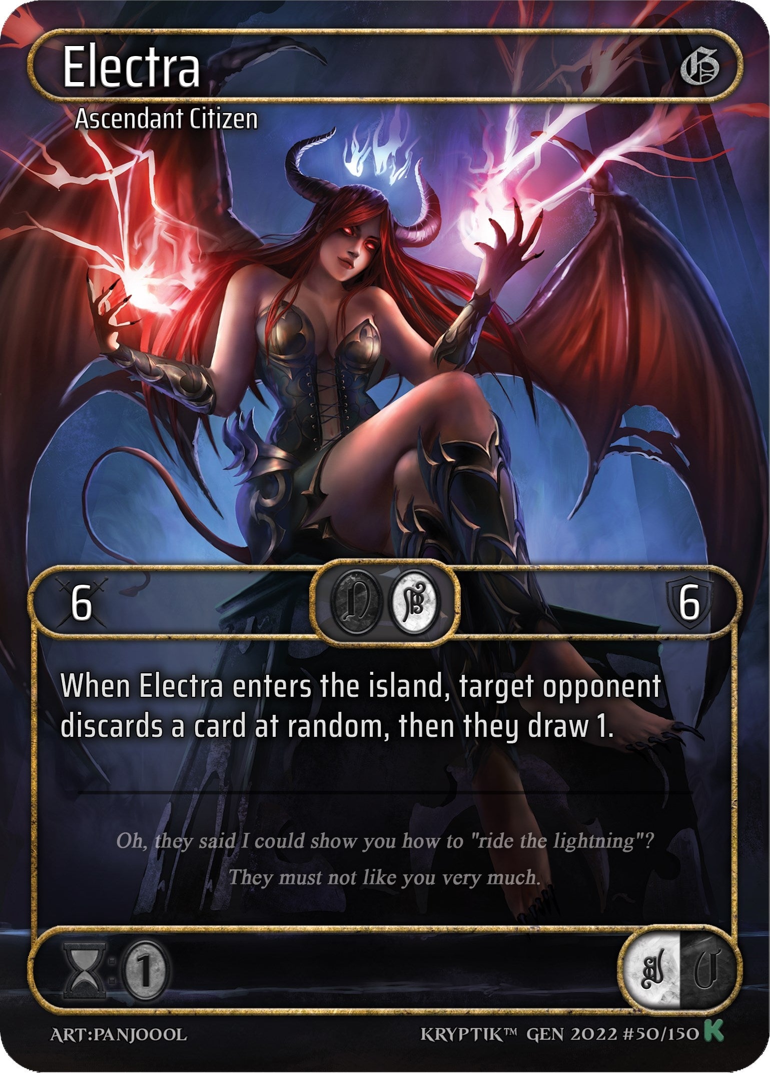 Electra (Box Topper) (50) [KPT] - Kryptik TCG Single