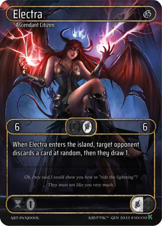 Electra (Box Topper) (50) [KPT] - Kryptik TCG Single