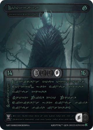 Dookraka (Green Kryptik Language) (29) [KPT] - Kryptik TCG Single