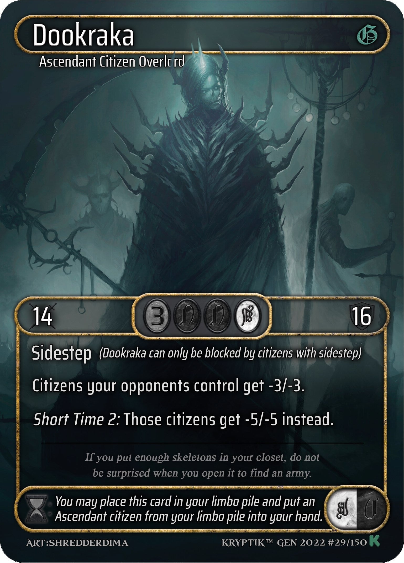 Dookraka (Box Topper) (29) [KPT] - Kryptik TCG Single