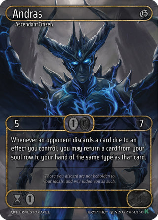 Andras (Box Topper) (51) [KPT] - Kryptik TCG Single