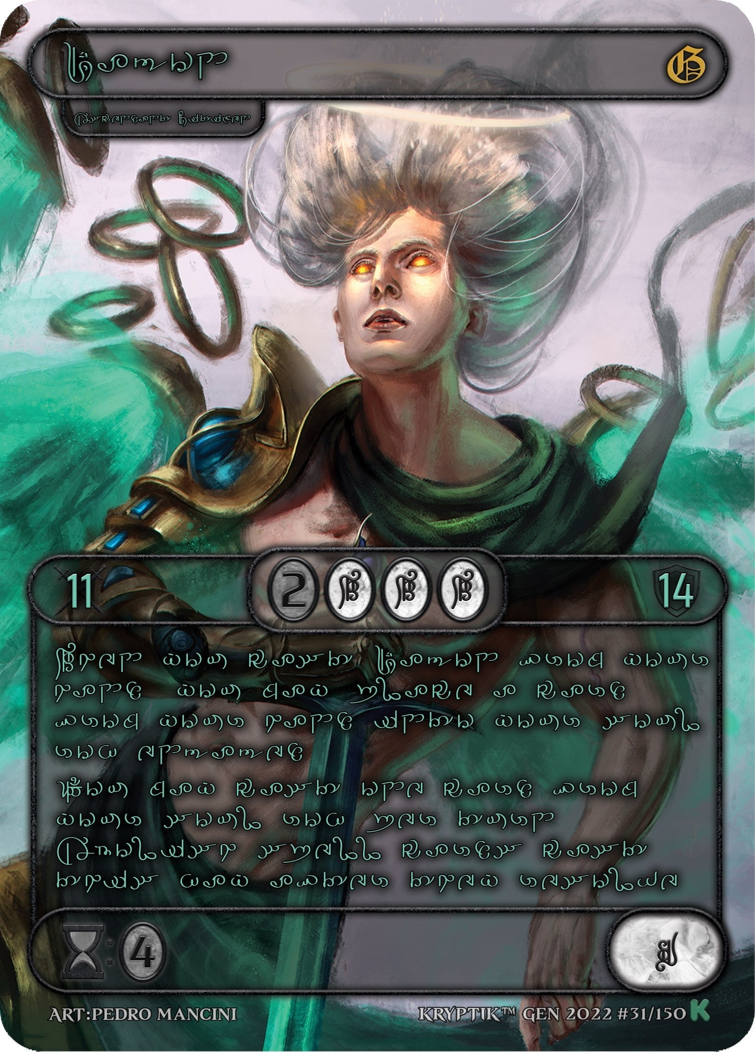 Dagon (Green Kryptik Language) (31) [KPT] - Kryptik TCG Single