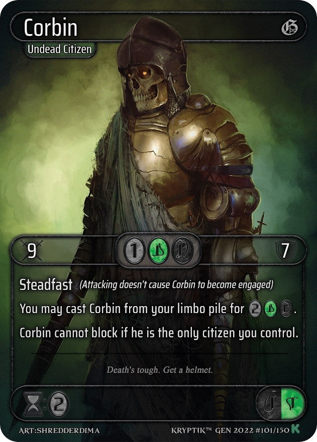 Corbin (101) [KPT] - Kryptik TCG Single