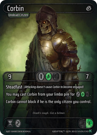 Corbin (101) [KPT] - Kryptik TCG Single