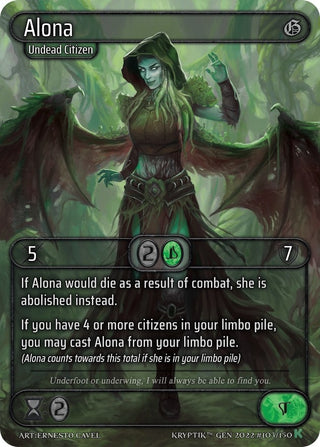 Alona (103) [KPT] - Kryptik TCG Single