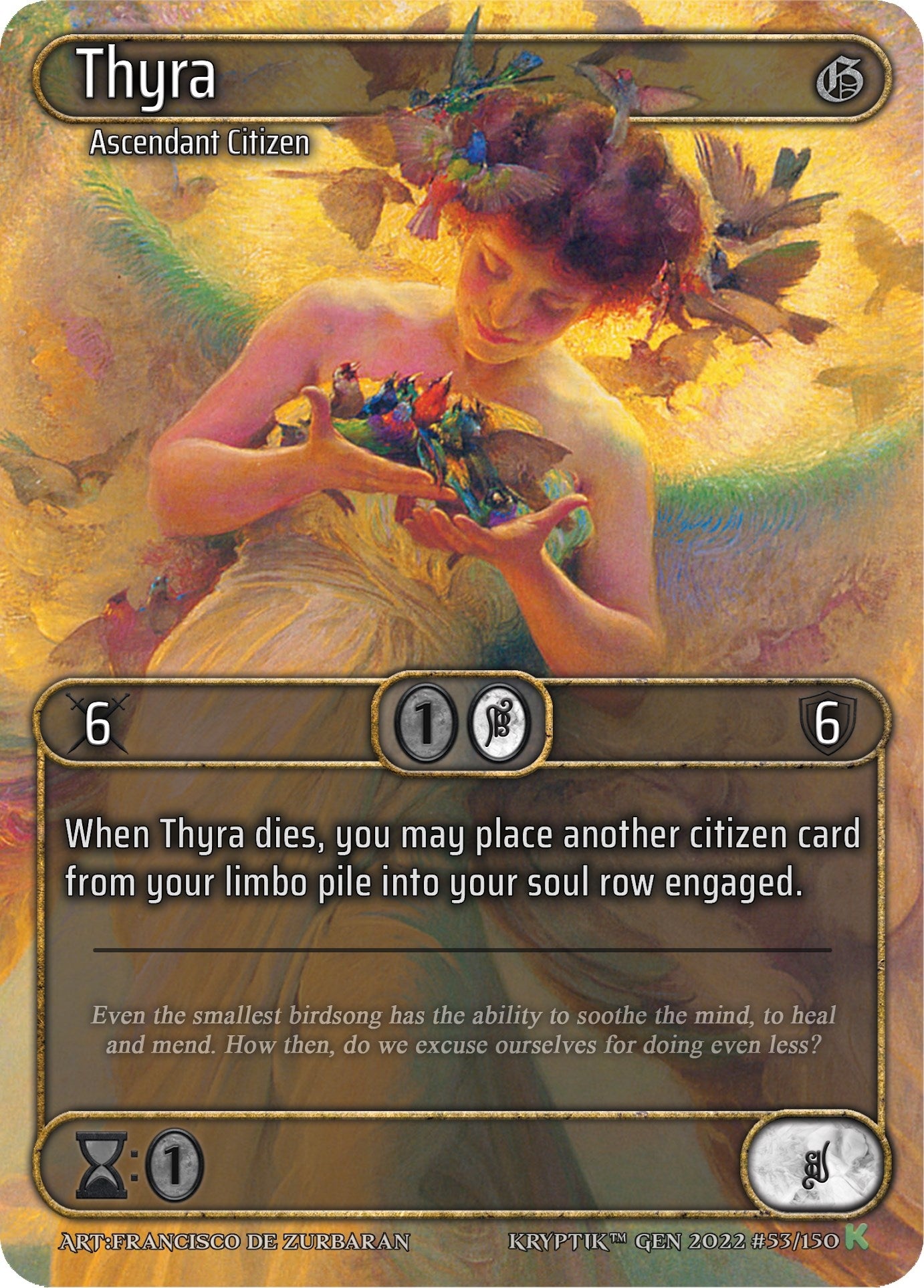 Thyra (Box Topper) (53) [KPT] - Kryptik TCG Single