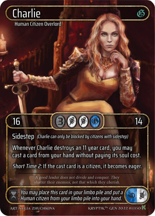 Charlie (Box Topper) (1) [KPT] - Kryptik TCG Single